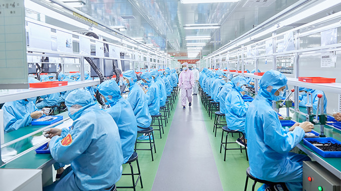 Shenzhen MIWU Industrial company with limited liability üretici üretim hattı