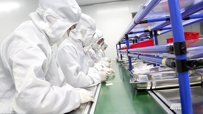 Shenzhen MIWU Industrial company with limited liability üretici üretim hattı