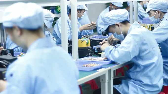 Shenzhen MIWU Industrial company with limited liability üretici üretim hattı